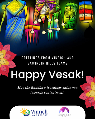 Facebook post design for Vesak greetings facebook facebook post flyer graphic design post design poster