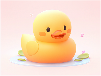 play-doh a cute duck dall e