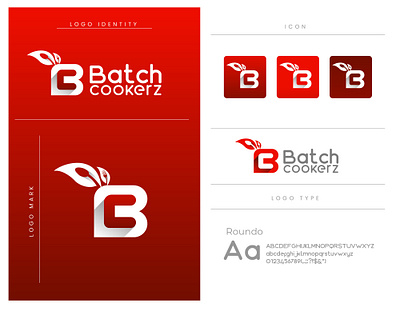 Batch Cookerz Logo branding cooking design graphic design illustration logo resturant typography