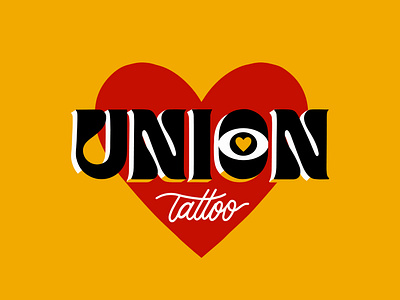 Union Tattoo Shirt Design custom type handmade type shirt design t shirt design tattoo tattoo branding tattoo shop typography