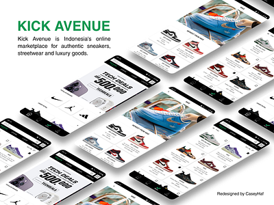 Kick Avenue - Application (Redesign) app design redesign ui ux