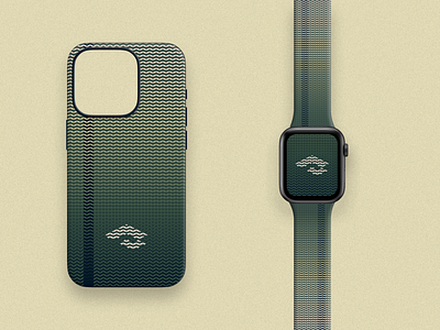 Abstract - iPhone Case & Watch Band Pitaka apple apple watch band behance branding case case concept concept create design dribbble figma graphic design iphone logo pitaka pitaka design smart watch strap watch