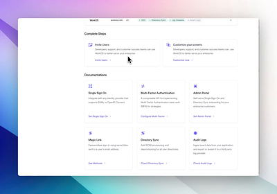 WorkOS - Smooth Hover States ✨ animation dashboard design figma hover hover states ui user experience user interface ux