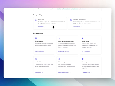 WorkOS - Smooth Hover States ✨ animation dashboard design figma hover hover states ui user experience user interface ux