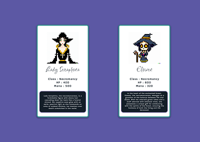#DailyUI 045 : Info Card card design game illustration