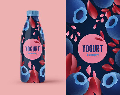 Yogurt Packaging adobeillustrator art graphic design illustration vectorart yogurt packaging