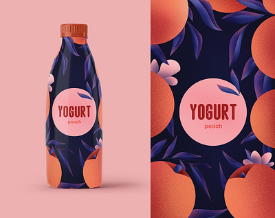 Yogurt Packaging adobeillustrator art graphic design illustration vectorart yogurt packaging