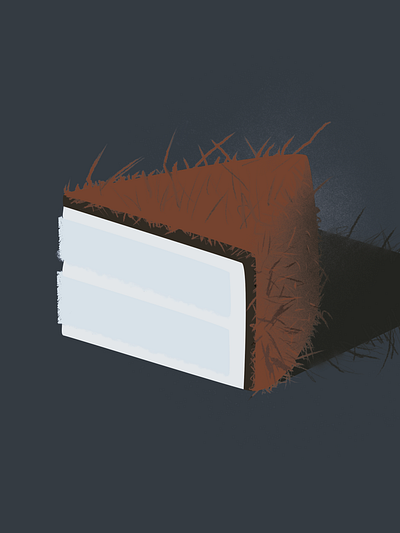 Coconut cake art artist creative design digital illustration illustration illustrator