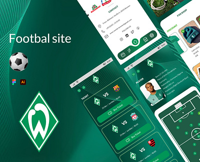 football app design figma football product designer ui ux