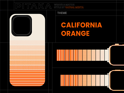 PITAKA Fusion Weaving case and watch band style by Vatsal Mehta apple apple watch apple watch band apple watch strap apple watch ultra fusion weaving iphone 15 pro iphone case iphone cover pitaka playoff