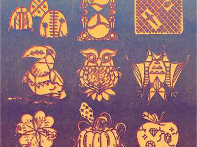 Owlsby in Autumn autumn bat book art book cover confessional flash sheet four leaf clover graveyard halloween hourglass novel october owls poison apple potions pumpkin retro tonics toucan vintage