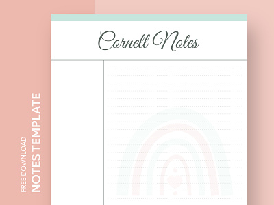Cornell Notes Free Google Docs Template cornell design docs document free google docs templates free template free template google docs google google docs note notebook notepaper notes print printing template templates word