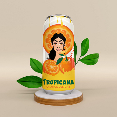 Tropicana packaging design! 3d branding graphic design logo motion graphics ui