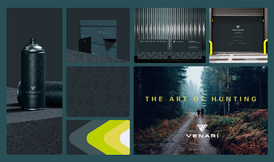 Venari - Hunting Brand Design branding graphic design logo typography