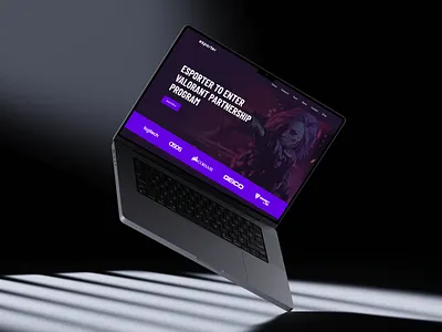 Esport Game Landing Page esport esport landing page esports game platform gamer gaming website online game online streaming ui ux web design webdesign website design