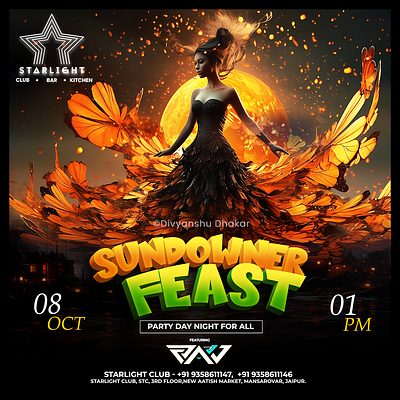 SUNDOWNER FEAST A PARTY DAY NIGHT POST DESIGN