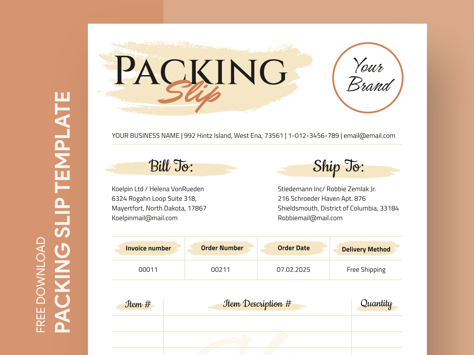 Printable Packing Slip Free Google Docs Template by Gdoc on Dribbble printable-packing-slip-free-google-docs-template-by-gdoc-on-dribbble