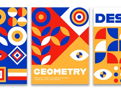 Bauhaus bauhaus branding bright design geometric illustration vector