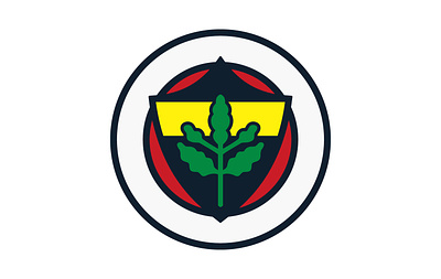 Fenerbahçe blue brand branding design fenerbahçe football graphic design istanbul logo logo design navy rebranding red turkey yellow