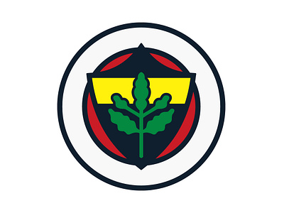 Fenerbahçe blue brand branding design fenerbahçe football graphic design istanbul logo logo design navy rebranding red turkey yellow