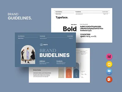 Brand Guidelines Template template