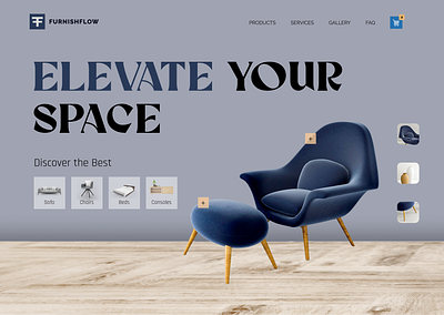 Sofa Homepage figma homepage ui ui deisgn uiux design website design