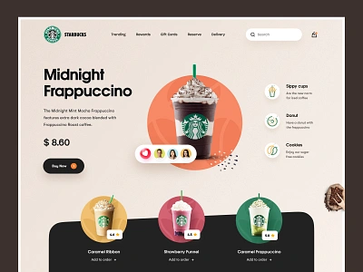 Coffee Shop Landing page cafe coffee coffee brand coffee shop designer ecommerce espresso farzan homepage landing page landingpage latte ui web web design web designer web site webdesign webpage website