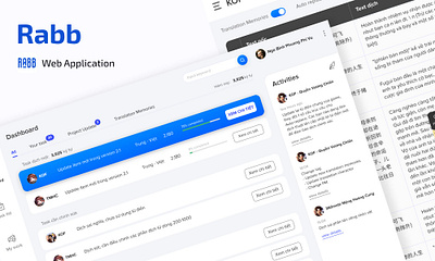 Rabb - Translation Tool design figma tool translation ui ui design ux webapplication