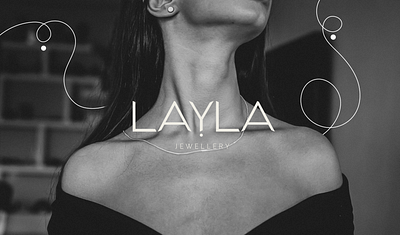 Layla | Jewellery brand branding design graphic design illustration logo vector visual identity