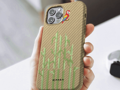 PITAKA x Bamboo - Embracing Sustainability in Style bamboo brand design carbon design iphone15 parrot pitaka pitaka x bamboo weaving