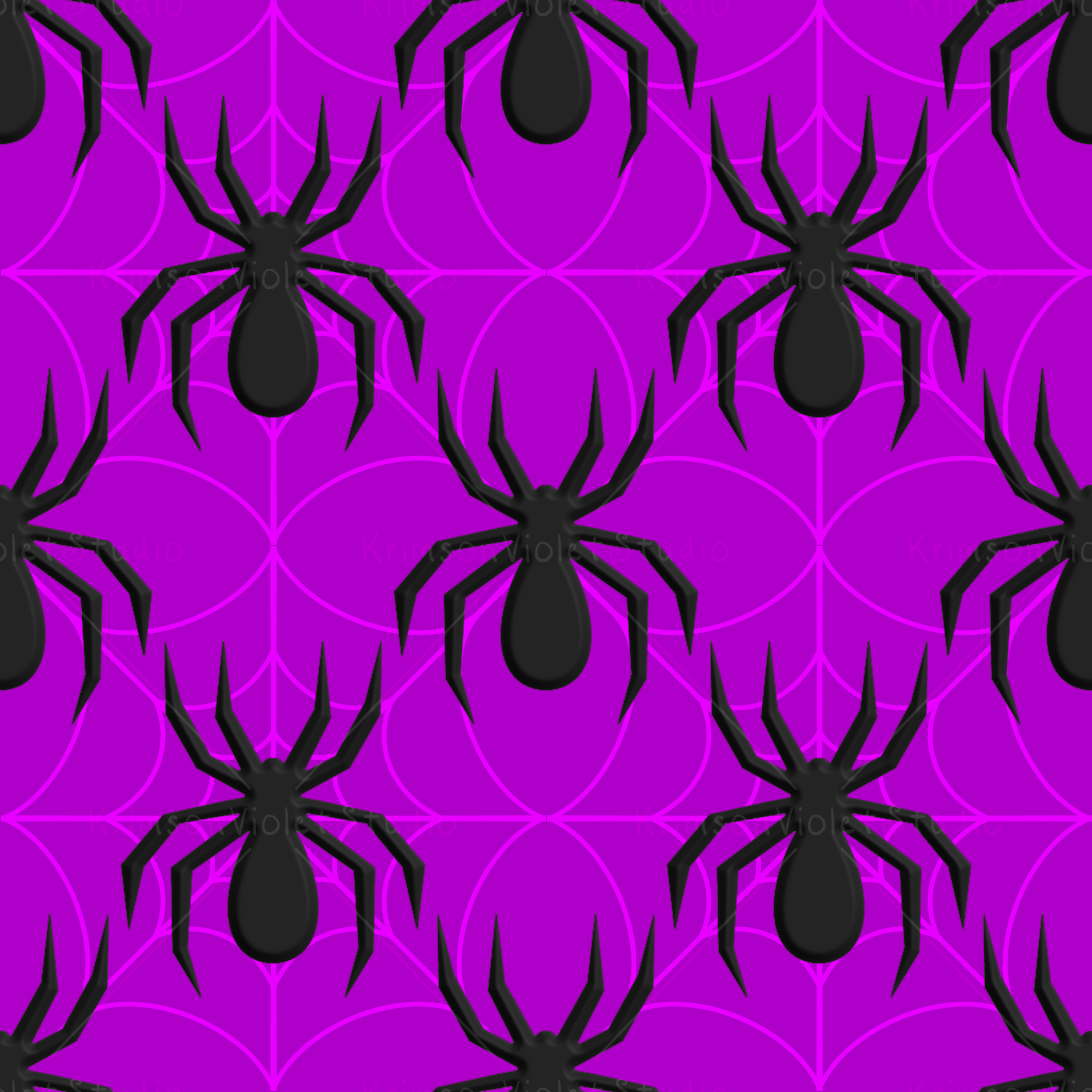 Spider Webs- 3 patterns —