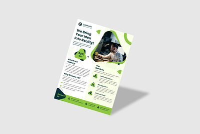 Corporate Business Flyer Template advertising agency flyer branding business business flyer company flyer company profile corporate corporate flyer graphic design template