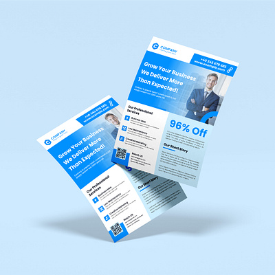 Corporate Business Flyer Template advertising advertising flyer agency flyer branding business business flyer company flyer company profile corporate corporate flyer design flyer design flyer template illustrator flyer promotional template