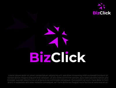 Biz Click Logo design brand design branding branding. graphic design illustration logo logo design