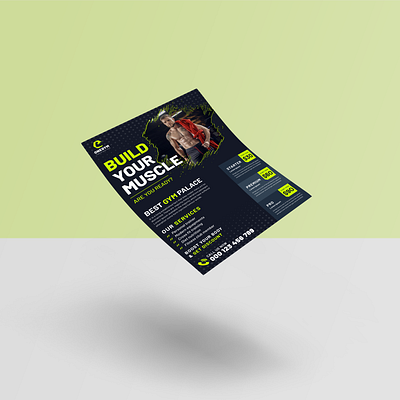 Gym or Fitness Flyer Template body fitness fitness center fitness club fitness flyer fitness poster fitness tracker fitness training gym gym brochure gym flyer gym poster gym workout health healthcare sports club training yoga