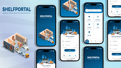 ShelfPortal - Where Space Meets Convenience. design informationarchitecture interactiondesign mobileux prototyping ui ui design uiux usability userexperience userinterface userjourney userresearch ux ux design uxcasestudy uxdesign uxdesigner uxprocess wireframing
