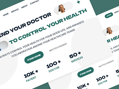 Your Doctor. branding clinic concept design doctor doctor specialist family healtcare health hospital inspiration medicine modern nurse patient simple trending ui web webdesign