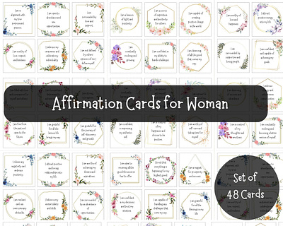 Affirmation Cards for Woman affirmation cards for woman