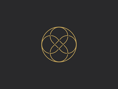 Inner Circle Logo Design abstract agency branding business circle clean company digital exclusive exclusiveness gold inner logo design logomark luxurious mark modern simple square symbol