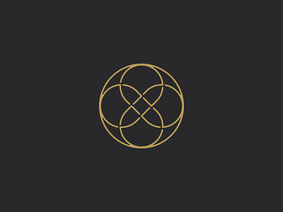 Inner Circle Logo Design abstract agency branding business circle clean company digital exclusive exclusiveness gold inner logo design logomark luxurious mark modern simple square symbol