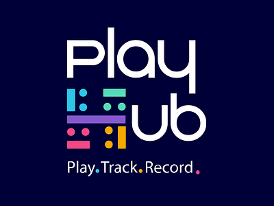 Play Hub Logo branding design graphic design logo uidesign uxdesign