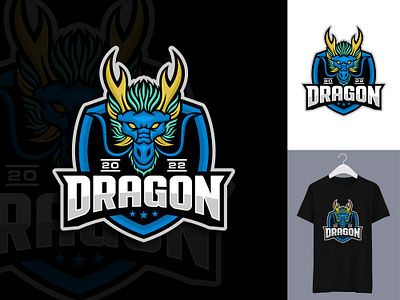 DRAGON character design graphic design illustration logo mascot vector