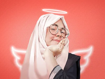 Digital Portrait Painting art cartoon cute digital art digital painting illustration painting photoshop portrait sketch