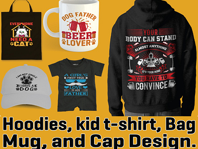 Hoodies, kid t-shirt, Bag, Mug and Cap Design bag design bulk cap design custom t shirt gift graphic design hoodies kid tshirt modern mug design offer seller shirt t shirt design tee top typography tshirt winter collection