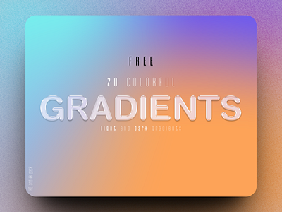 FREE COLORFUL GRADIENTS animation branding free gradients graphic design png psd