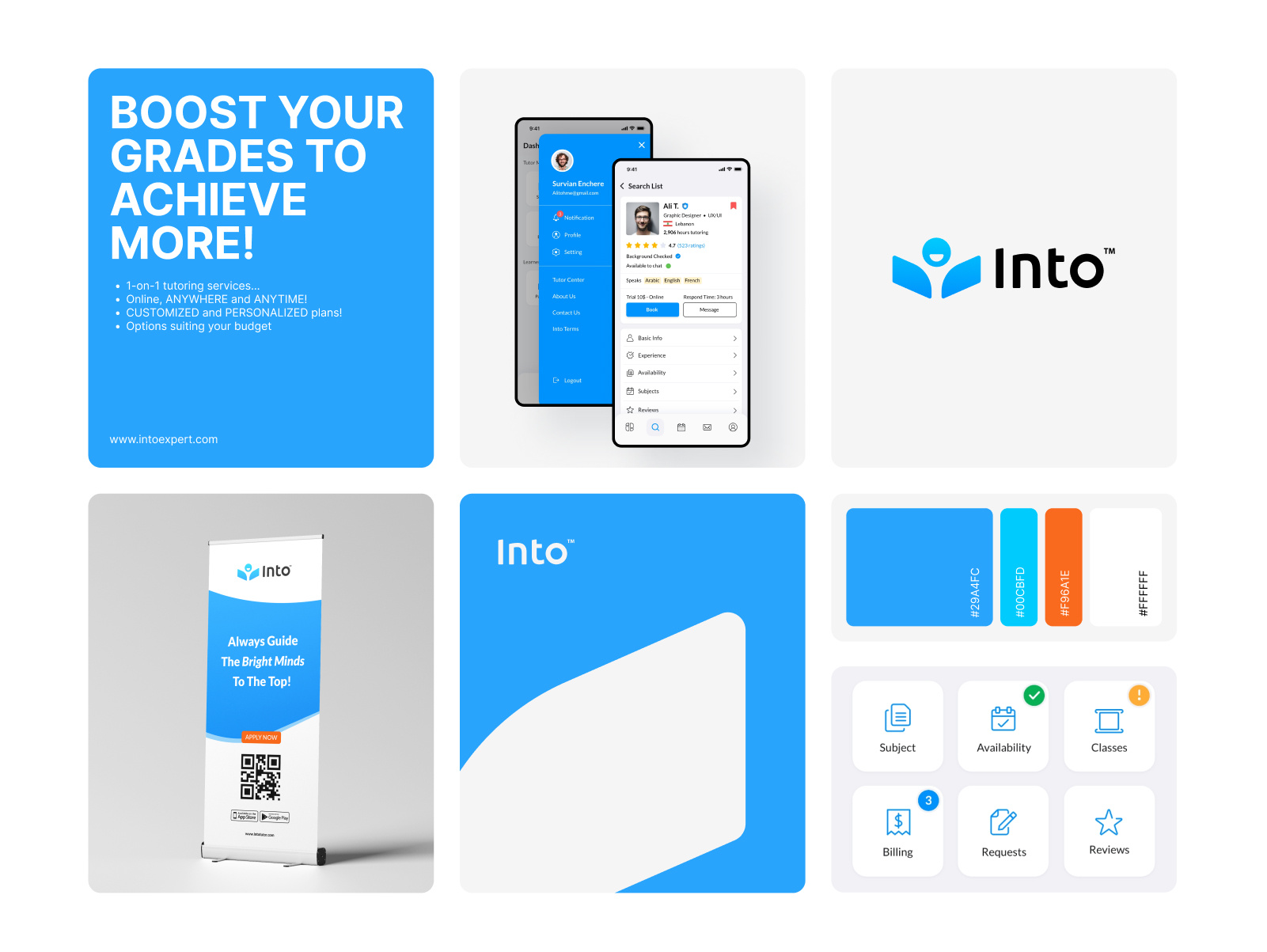 Into Identity branding graphic design identity logo ui ux