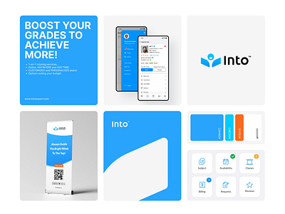 Into Identity branding graphic design identity logo ui ux