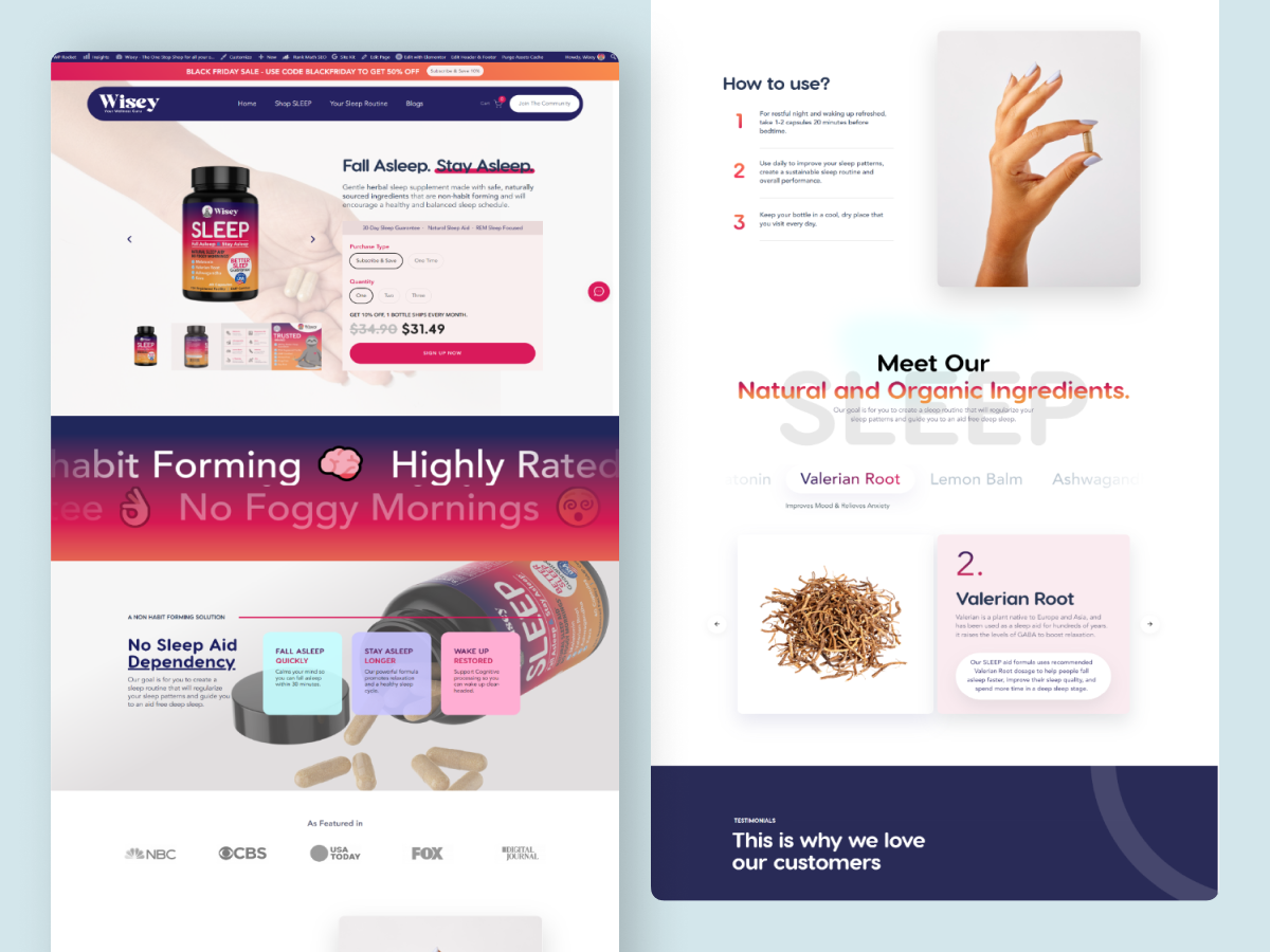 Example of Web Design For Modern Brands