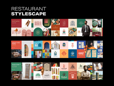 Restaurant Brand Stylescape brand strategy brand stylescape brand visual branding branding process brandstyle graphic design logo logodesign restaurant stra style scape stylescape