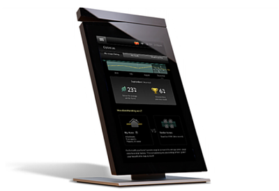 UX and UI for a home energy management system motion graphics touchscreen ui ux